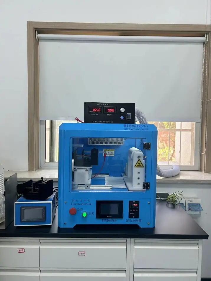 静电纺丝机E02用于固态电池关键材料制备