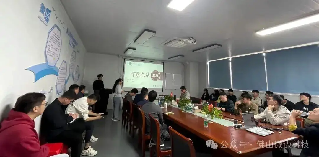 佛山微迈静电纺丝机厂家2025年度年会财务部总结环节