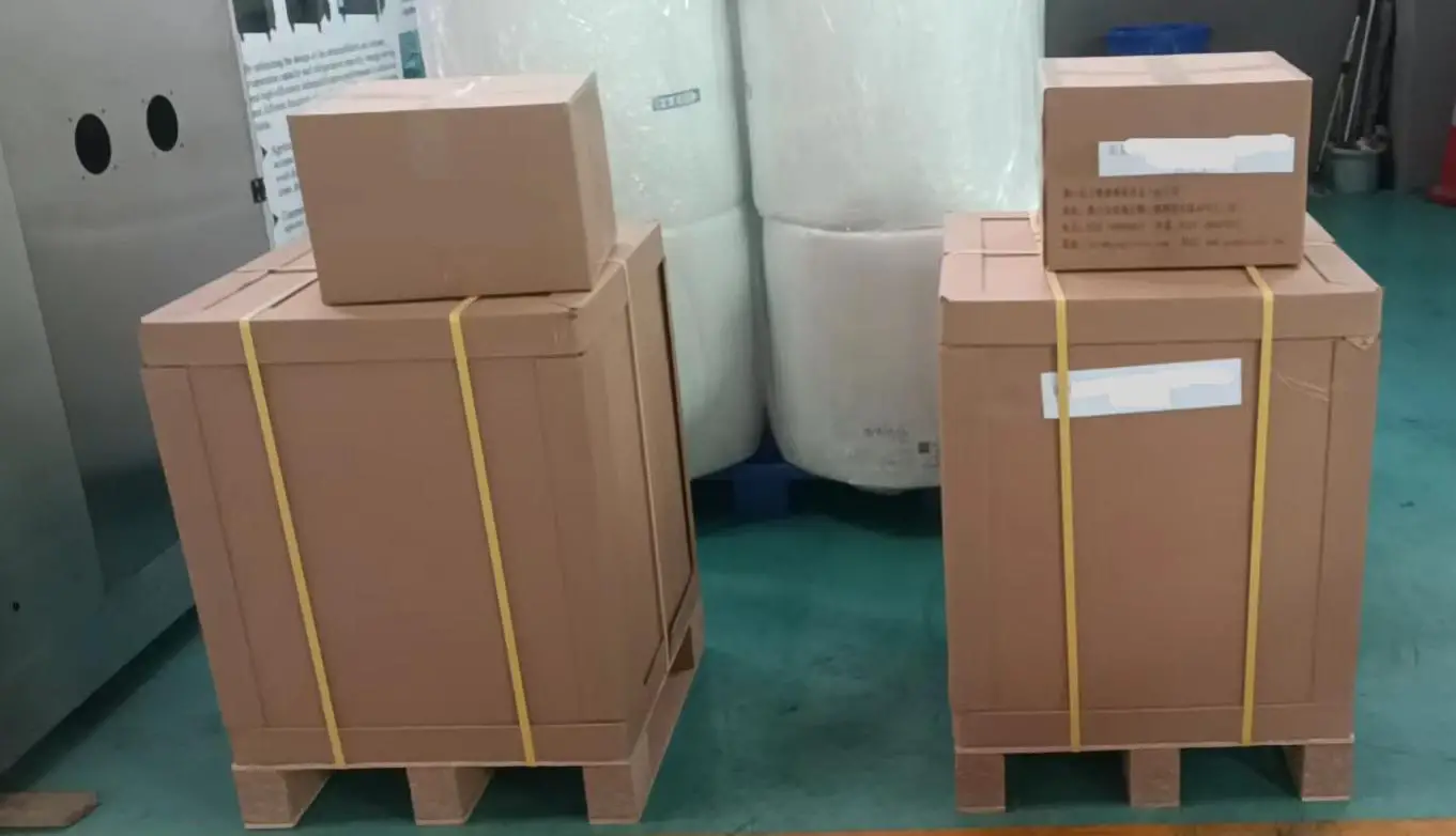 两台静电纺丝设备E02发货-佛山微迈科技